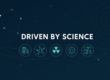 Driven by Science – ilustrație conceptuală despre inovație, medicina nucleară și radiofarmaceutice.